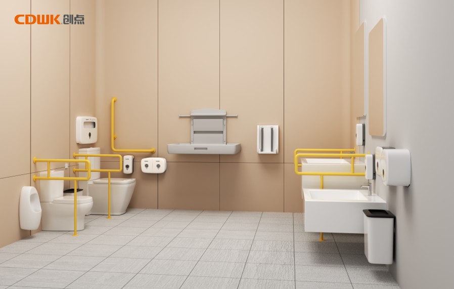 Medical maintenance third bathroom one-stop solution