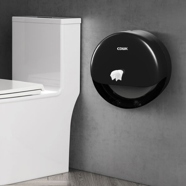 CDWK wall mounted jumbo roll toilet paper dispenser center pull roll dispenser