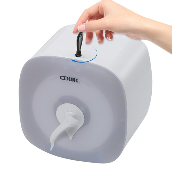Center pull paper dispenser