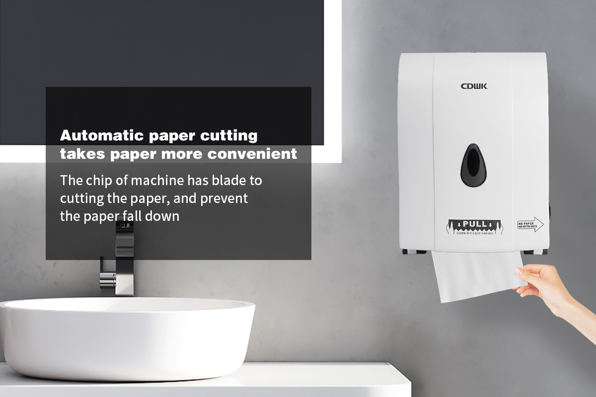Auto Cut Paper Dispenser3