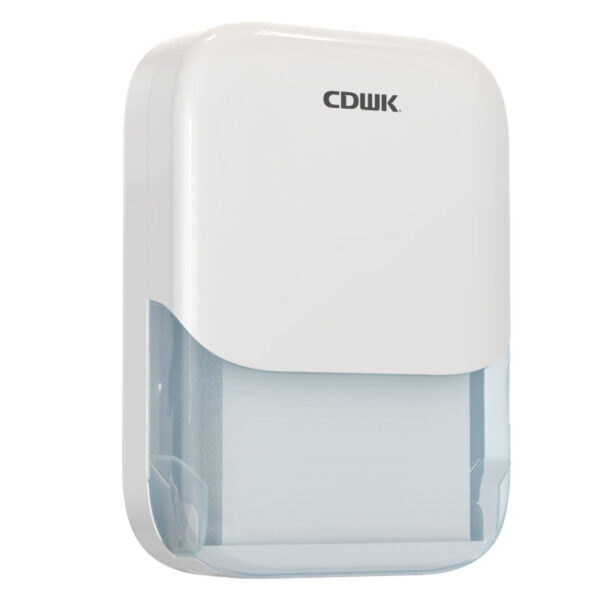 CDWK Commercial Paper Towel Dispenser Wall Mount N-fold wiping hand double pack tissue holder 1