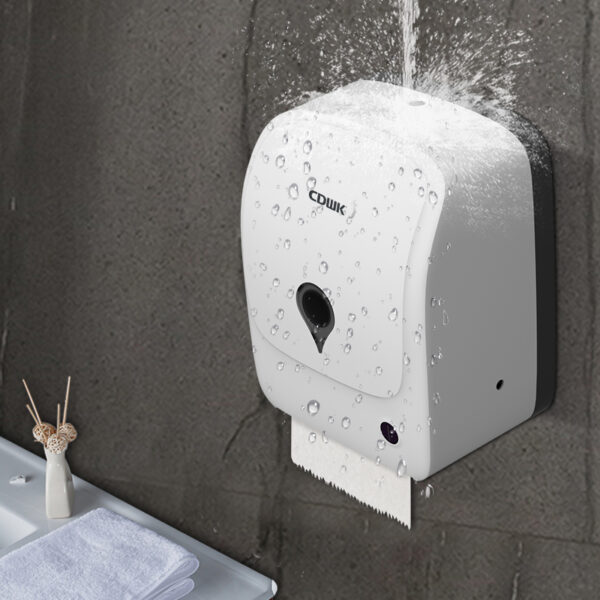 CDWK Smart Wall Mounted Automatic Induction paper cutter for Bathroom Kitchen Living Room