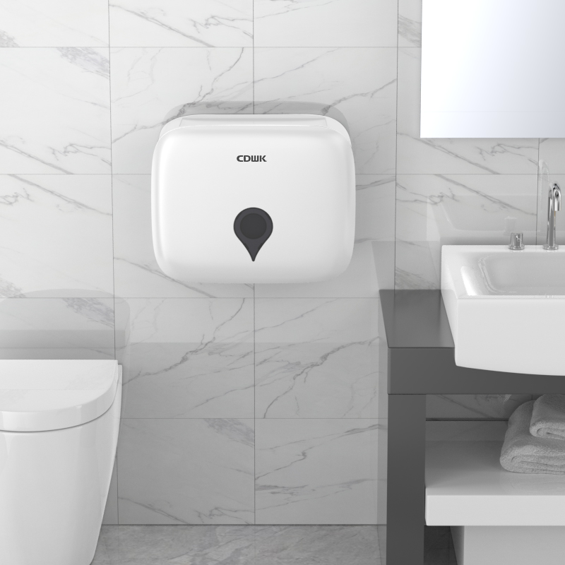 Paper Towel Holder with Phone Shelf