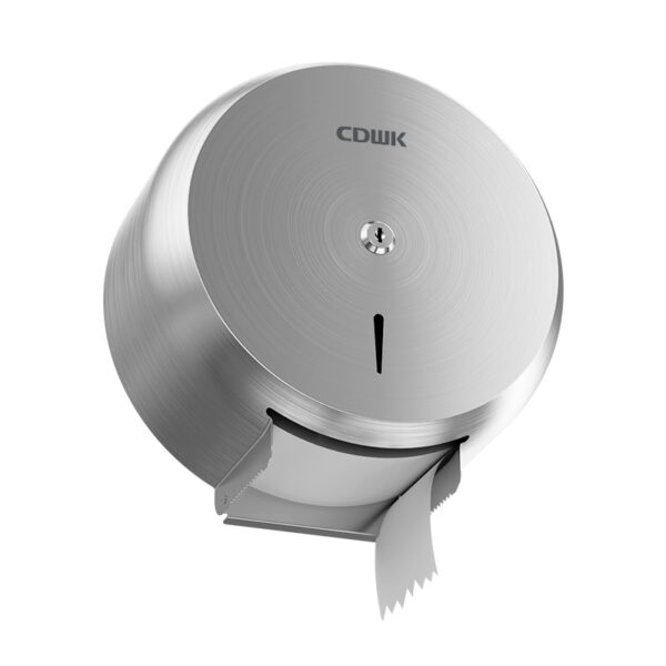 CDWK Paper Roll Dispenser Commercial Bathroom Toilet Large Plate Toilet Paper Dispenser3