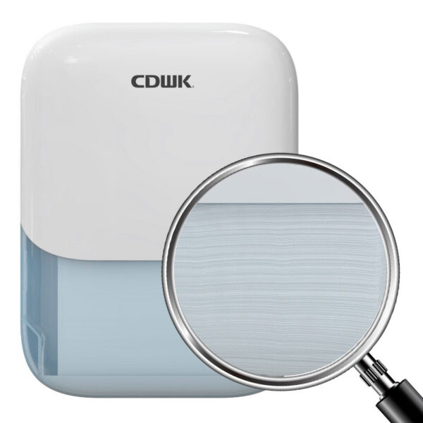 CDWK Commercial Paper Towel Dispenser Wall Mount N-fold wiping hand double pack tissue holder 4