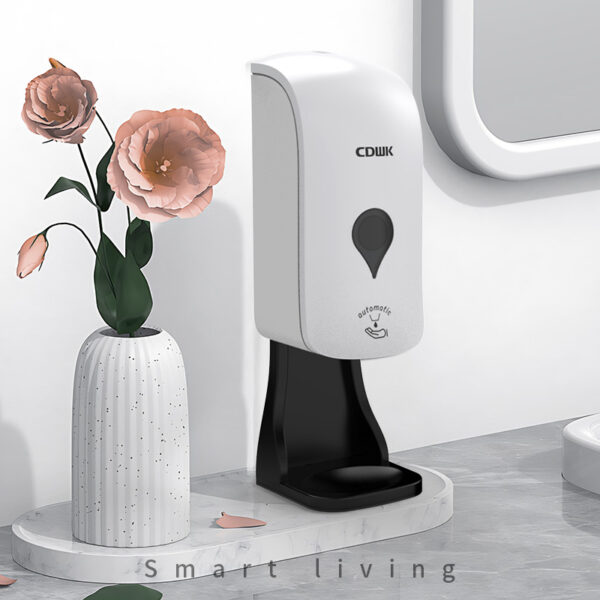 CDWK Factory Direct Sale Wall Mounted Sensor soap dispenser with base, 2000ml capacity 4