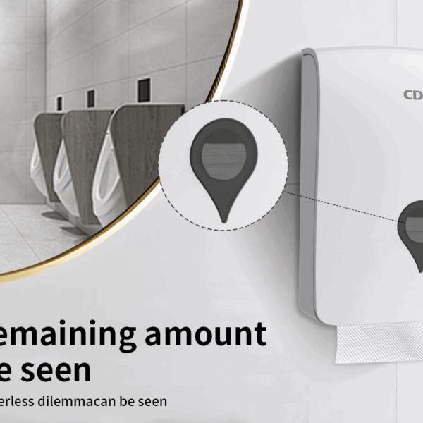 CDWK Supplier wall mounted ABS 5-folded hand towel dispenser 4