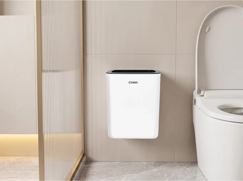Wall mounted trash can3