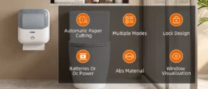 Automated Touchless Paper Towel Dispenser（2）