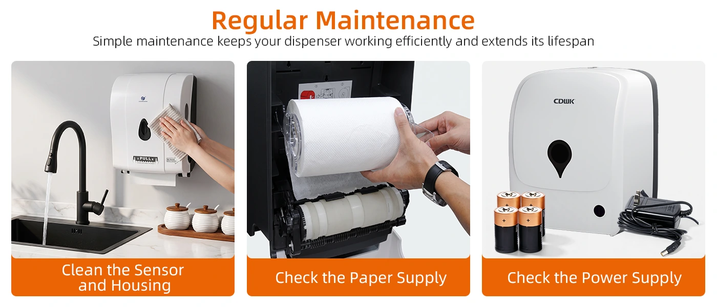 Automatic Paper Towel Dispenser For Home2